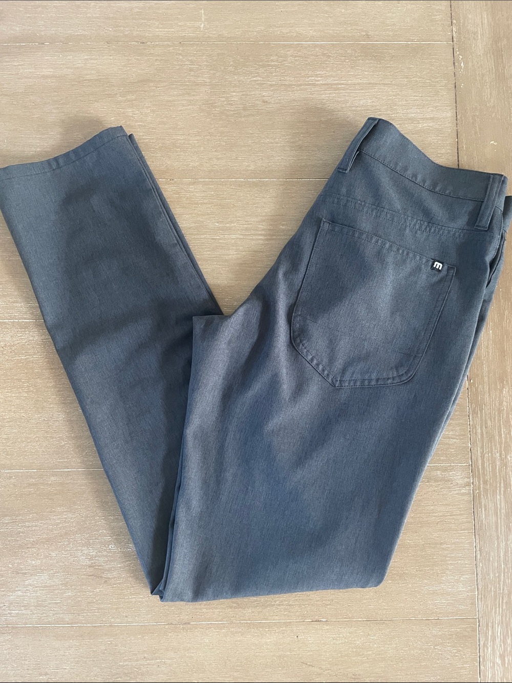 Travis Mathew Open to Close Performance Men's Pants - Heather Black